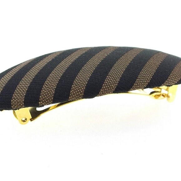 FENDI Valletta Black brown gold Women Authentic secondhand